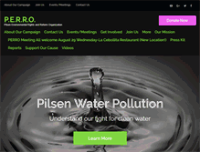 Tablet Screenshot of pilsenperro.org